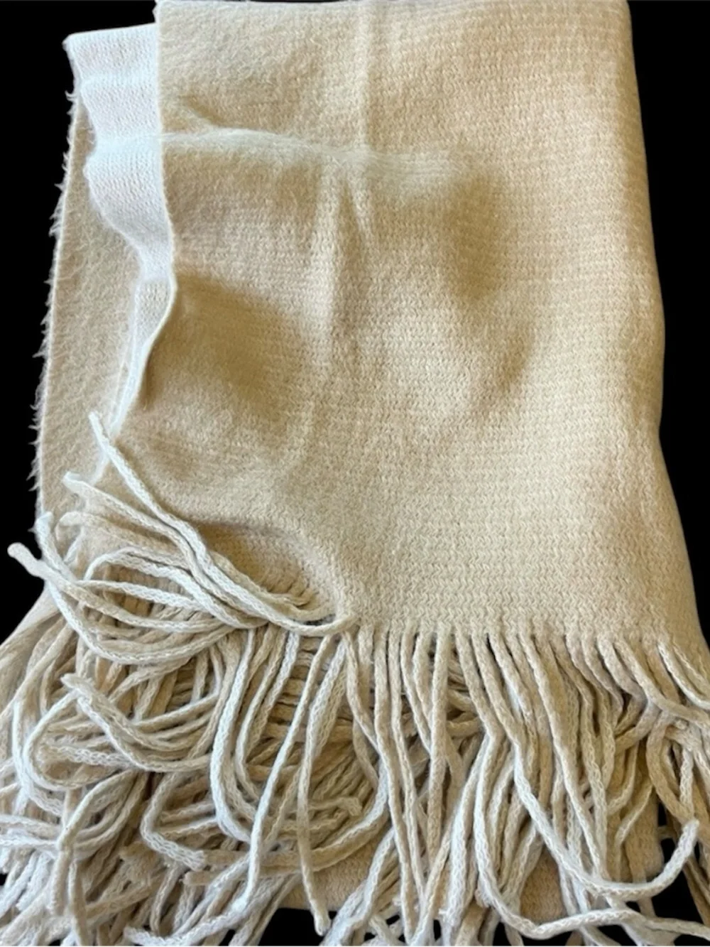 Elegant Cream Shawl Cozy, Comfy, so Soft Versatile Reversible